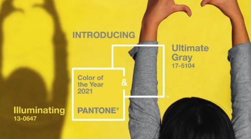 Institutul Pantone a ales DOUĂ culori ale anului 2021, nu una