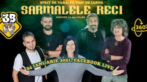 Concert Sarmalele Reci pe facebook !