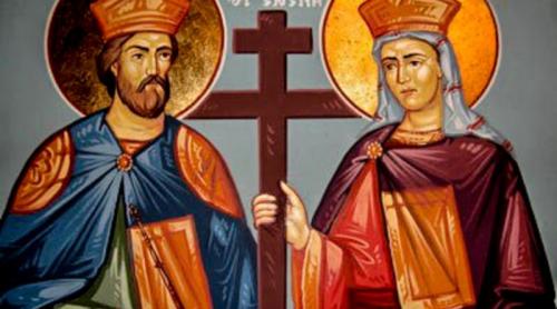 Calendar ortodox 21 mai: Sfinţii Împăraţi Constantin şi Elena