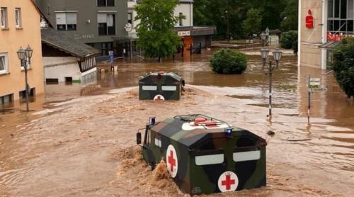 Germania, afectată de cea mai mare catastrofă naturală de la cel de-al Doilea Război Mondial