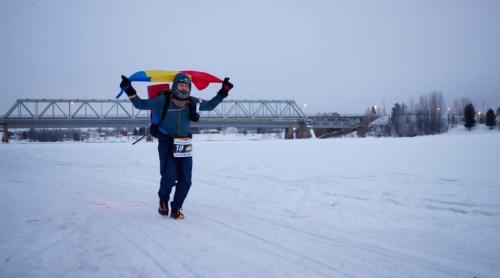 Pompierul român Iulian Rotariu a câștigat ultramaratonul Nomad din Laponia