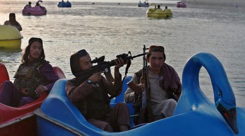 Talibanii interzic lansatoarele de rachete în parcurile de distracții 