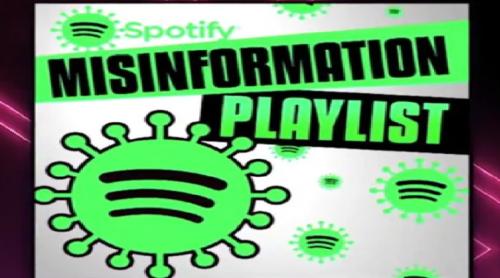 Spotify e acuzat că promovează melodii conspiraționiste și anti-vaccin în recomandările de conținut generate automat