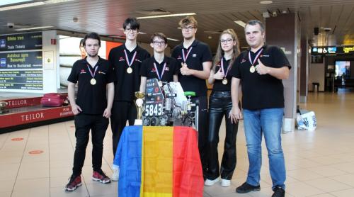 Echipa de robotică AutoVortex România a câștigat Locul 1 la Campionatul Internațional din Libia