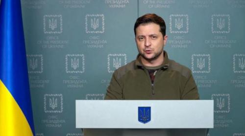 Zelenski: „Europeni, nu stați tăcuți, ieșiți în stradă, susțineți Ucraina”