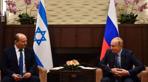 Războiul din Ucraina: Premierul israelian Naftali Bennett se întâlnește la Moscova cu Vladimir Putin