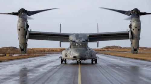 Un avion militar american s-a prăbușit în Norvegia în timpul unui exercițiu NATO