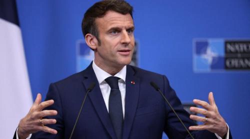 Emmanuel Macron: „Intrăm într-o criză alimentară fără precedent"