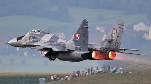 Kievul spune că Washingtonul „nu are nicio obiecție” la transferul de avioane de luptă poloneze
