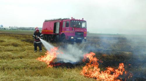 Fermierii care își incendiază terenurile pierd subvențiile și vor fi amendați