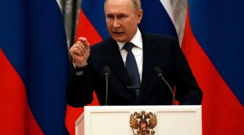 Putin: exporturile de gaze vor fi oprite dacă plățile nu se fac în ruble de la 1 aprilie