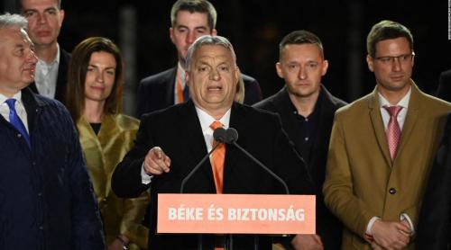 În discursul de după victoria în alegeri Viktor Orban îl numește pe Volodimir Zelensky un "adversar"