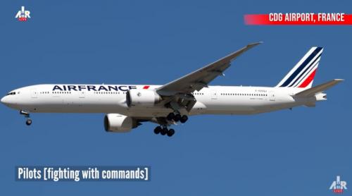Un zbor New York - Paris a fost aproape de prăbușire pe aeroportul Roissy din Paris: avionul Boeing 777-300ER a devenit incontrolabil