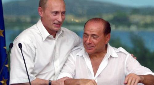 Berlusconi „dezamăgit și îndurerat” de comportamentul prietenului său Putin