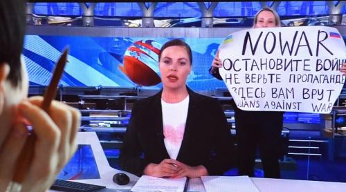 Jurnalista care a protestat la o televiziune din Rusia devine corespondent pentru presa germană Die Welt