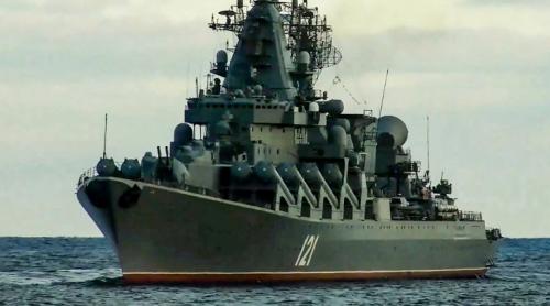 Echipajul navei Moscova nu a putut fi salvat, spune un oficial militar ucrainean