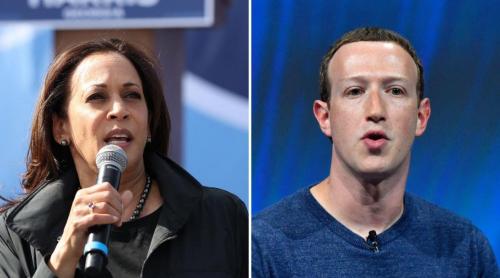 Mark Zuckerberg și Kamala Harris pe lista neagră a Rusiei