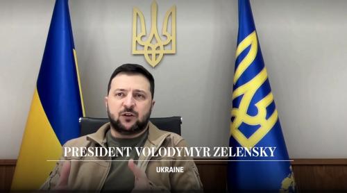Zelensky: Ucraina vrea restaurarea completă a teritoriului, inclusiv Crimeea