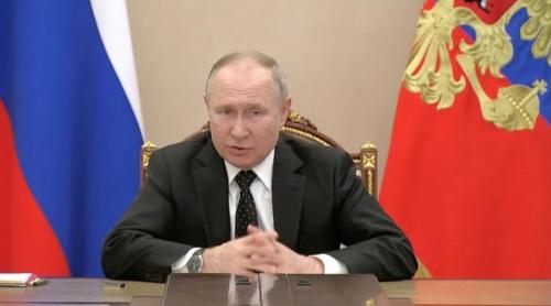 Vladimir Putin: „La fel ca în 1945, victoria va fi a noastră”