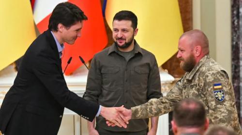 Trudeau la Kiev: Putin e responsabil pentru "crime de război" și „va trebui să fie tras la răspundere”