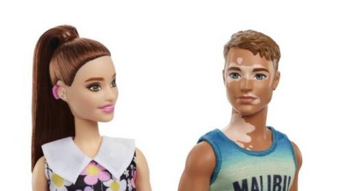 Noua Barbie e surdă iar Ken are vitiligo