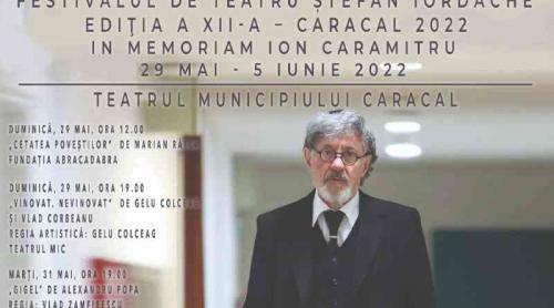 Festivalul de Teatru Caracal 2022 - ediția a XII-a