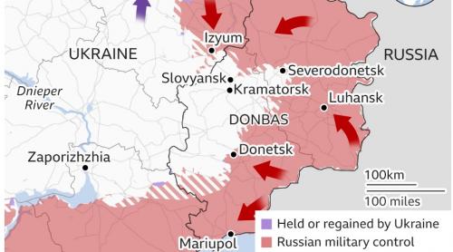 Zelensky: 20% din teritoriul ucrainean este ocupat de Rusia