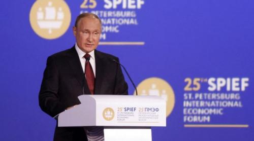 Putin: „Era lumii dominate de SUA s-a încheiat pentru totdeauna”