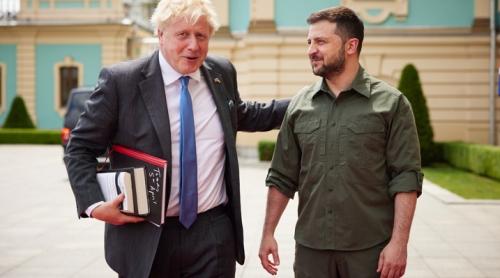 Boris Johnson: Nu vom fi niciodată în siguranță dacă întoarcem spatele curajoasei Ucraine