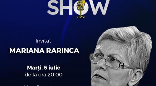 Marius Tucă Show – ediție specială. Invitată: Mariana Rarinca - video