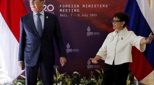 Lavrov a părăsit reuniunea G20 în timpul discursului șefului diplomației germane