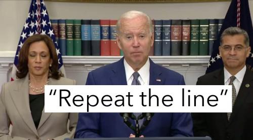 „Repetă propoziția”: Joe Biden face o gafă, în timp ce citește o instrucțiune scrisă pe teleprompter