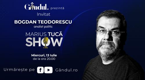 Marius Tucă Show – ediție specială. Invitat: Bogdan Teodorescu - video