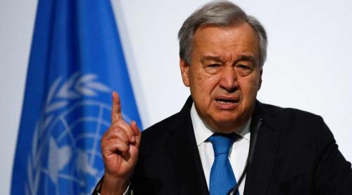 Șeful ONU avertizează umanitatea „la o greșeală de calcul distanță de anihilarea nucleară”