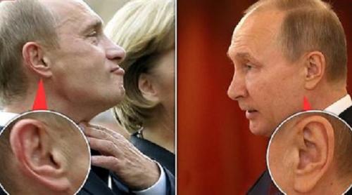 Urechile lui Putin dovedesc ca folosește o sosie, spune șeful serviciilor secrete ucrainene