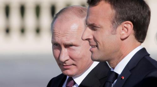 Putin și Macron vorbesc din nou la telefon: sunt de acord să trimită experți să inspecteze uzina Zaporojia
