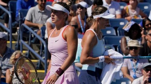 US Open: jucătoarea ucraineană Marta Kostyuk a refuzat să dea mâna cu belarusa Victoria Azarenka