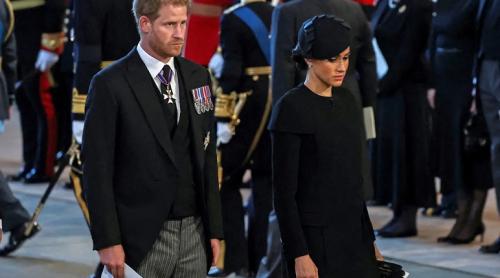 Harry și Meghan au aflat din presă că li s-a anulat invitația la recepția dinaintea înmormântării Reginei