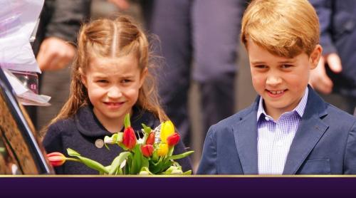 Prințul George, 9 ani, și Prințesa Charlotte, 7 ani, vor participa la înmormântarea Reginei