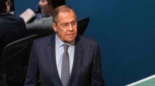 Lavrov la ONU: „Washingtonul s-a impus aproape ca un trimis al lui Dumnezeu pe Pământ”