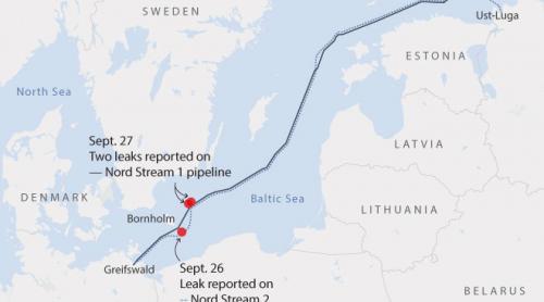 Europa investighează „atacuri” asupra gazoductelor rusești către Europa