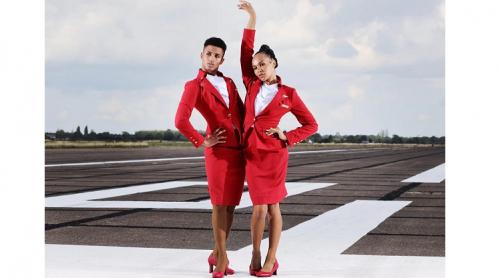 Virgin Atlantic le permite piloților și echipajului bărbați să poarte fuste pentru a-și „exprima adevărata identitate”
