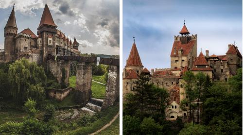 Două dintre cele mai frumoase castele din Europa se află în România