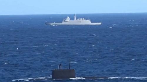 Franța: un submarin rusesc a fost văzut la suprafață în largul regiunii Bretania