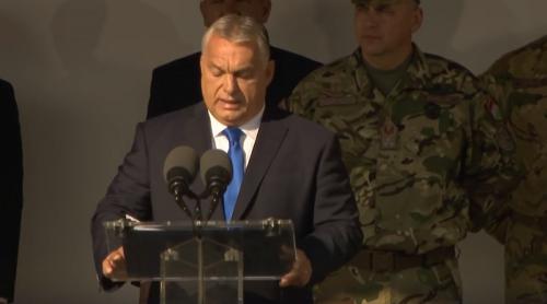 Viktor Orbán: trebuie să ne pregătim pentru un război prelungit, avem nevoie de o armată eficientă