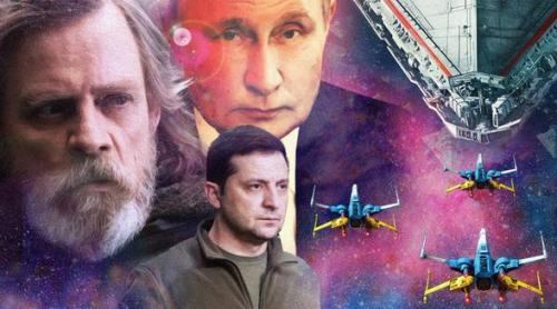 „Luke Skywalker” din Războiul Stelelor îi trimite lui Zelensky 500 de drone: "Rusia este ca Imperiul malefic care a invadat o națiune suverană”