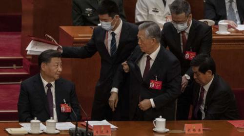 China: Incident cu fostul președinte Hu Jintao forțat să părăsească Congresul Partidului Comunist