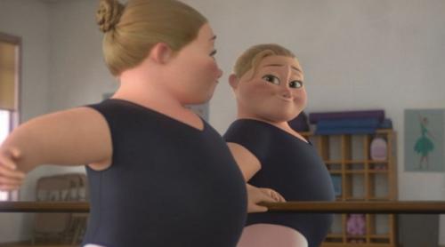 Disney prezintă prima eroină grasă într-un film „emoționant” despre dismorfia corporală