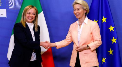 UE: Bruxelles-ul o primește pe Giorgia Meloni cu pragmatism și neîncredere