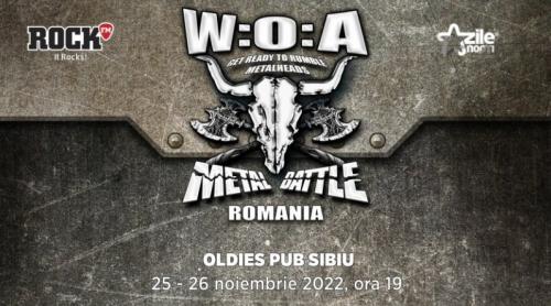 Capitala heavy metal la Sibiu- finala naţională Wacken Metal Battle România 